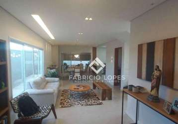 Lindo sobrado com 4 suítes à venda, 275 m² - condomínio residencial fogaça - jacareí/sp