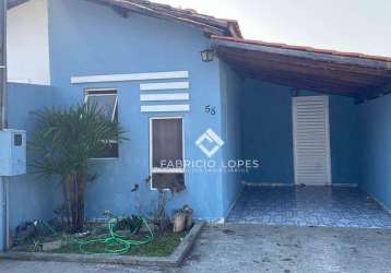 Casa térrea com 2 dormitórios para locação ou venda, 80 m² - res. são miguel- jacareí/sp