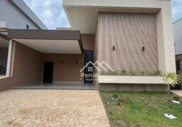 Casa com 3 dormitórios à venda, 170 m² por r$ 1.580.000,00 - condomínio quinta da primavera - ribeirão preto/sp