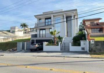 Casa para venda em palhoça, pedra branca, 4 dormitórios, 3 suítes, 4 banheiros, 2 vagas