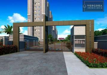 Apartamento com 2 dormitórios à venda, 44 m² por r$ 290.000,00 - cambeba - fortaleza/ce