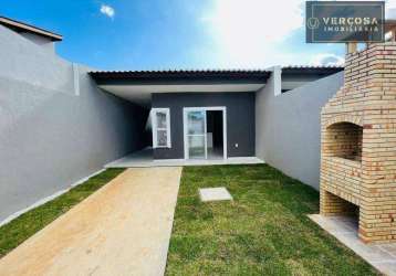 Casa com 3 quartos à venda, 98 m² por r$ 200.000 - alvorada - pacatuba/ce