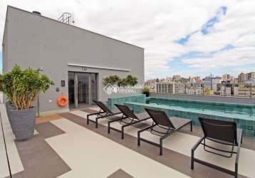 Apartamento com 1 quarto para alugar na avenida joão pessoa, 731, centro histórico, porto alegre, 26 m2 por r$ 2.500