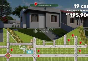 Casa com 2 quartos à venda na dos ipês, 333, berto círio, nova santa rita, 45 m2 por r$ 195.900