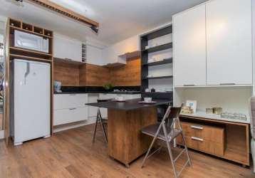 Apartamento com 1 quarto à venda na rua oito de julho, 207, jardim botânico, porto alegre, 30 m2 por r$ 319.000