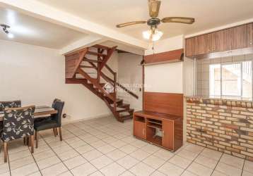 Casa em condomínio fechado com 3 quartos à venda na avenida joão ferreira jardim, 140, parque santa fé, porto alegre, 116 m2 por r$ 500.000