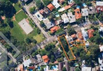 Terreno em condomínio fechado à venda na rua joão paetzel, 317, vila jardim, porto alegre, 798 m2 por r$ 1.800.000