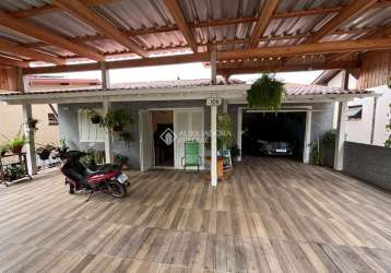 Casa com 2 quartos à venda na ildo michels, 108, loteamento moinho velho, dois irmãos, 120 m2 por r$ 500.000