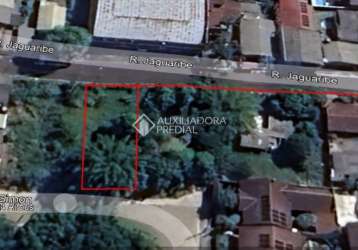 Terreno à venda na rua jaguaribe, 1, são josé, novo hamburgo, 370 m2 por r$ 170.000