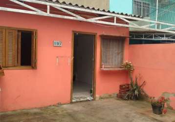 Casa com 3 quartos à venda na rua oscar antunes de oliveira, 197, hípica, porto alegre, 60 m2 por r$ 160.000