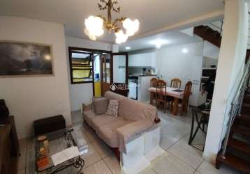 Casa em condomínio fechado com 2 quartos à venda na rua lajeado, 613, niterói, canoas, 100 m2 por r$ 380.000
