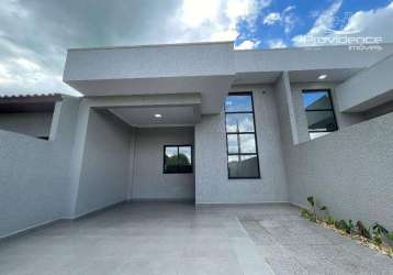 Casa com 3 dormitórios à venda, 95 m² por r$ 499.000,00 - santa cruz - cascavel/pr
