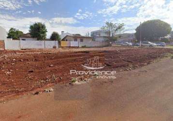 Terreno à venda, 525 m² por r$ 850.000,00 - pioneiros catarinenses - cascavel/pr