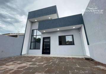 Casa com 3 dormitórios à venda, 90 m² por r$ 590.000,00 - alto alegre - cascavel/pr