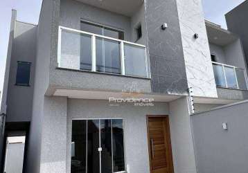 Sobrado com 3 dormitórios à venda, 100 m² por r$ 460.000,00 - padovani - cascavel/pr