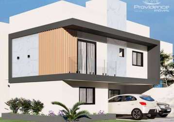 Sobrado com 3 dormitórios à venda, 109 m² por r$ 460.000,00 - florais do parana - cascavel/pr