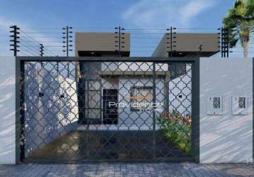 Casa com 3 dormitórios à venda, 75 m² por r$ 400.000 - esmeralda - cascavel/pr