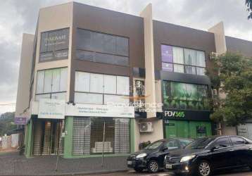 Sala para alugar, 200 m² por r$ 5.680,00/mês - centro - cascavel/pr