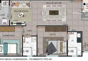 Apartamento com 2 dormitórios à venda por r$ 360.000,00 - coqueiral - cascavel/pr