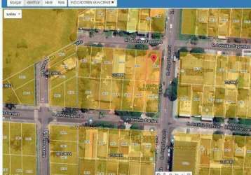 Terreno à venda, 4500 m² por r$ 0,01 - claudete - cascavel/pr