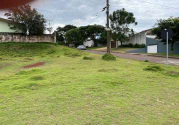 Terreno à venda, 448 m² por r$ 650.000,00 - pacaembu - cascavel/pr