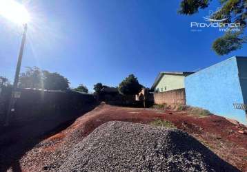 Terreno à venda, 480 m² por r$ 480.000,00 - periolo - cascavel/pr