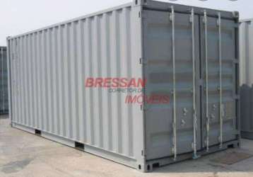 Container para almoxerife com 2,45 x 6 mts somente locacao