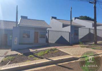 Casa para venda em cascavel, santa felicidade, 2 dormitórios, 1 banheiro, 1 vaga