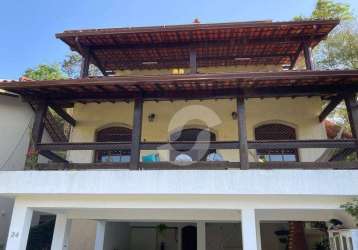 Casa com 4 dormitórios à venda, 369 m² por r$ 890.000,00 - mata paca - niterói/rj