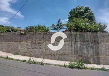 Terreno à venda, 505 m² por r$ 250.000,00 - ponta negra - maricá/rj