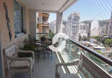 Apartamento com 3 dormitórios à venda, 126 m² por r$ 1.160.000,00 - jardim icaraí - niterói/rj