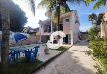 Casa com 5 dormitórios à venda, 167 m² por r$ 980.000,00 - piratininga - niterói/rj