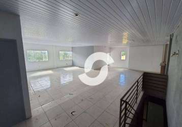 Sala para alugar, 152 m² por r$ 3.590,00/mês - rio do ouro - niterói/rj