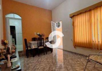 Casa com 2 dormitórios à venda, 120 m² por r$ 290.000,00 - cubango - niterói/rj