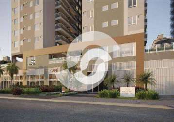 Apartamento com 1 dormitório à venda, 42 m² por r$ 340.000,00 - santa rosa - niterói/rj