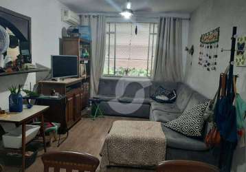 Apartamento com 2 dormitórios à venda, 73 m² por r$ 320.000,00 - santa rosa - niterói/rj