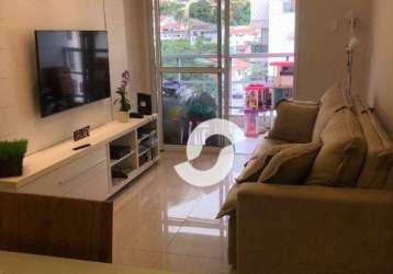 Apartamento com 2 dormitórios à venda, 80 m² por r$ 550.000,00 - são francisco - niterói/rj