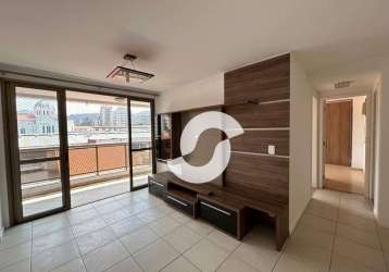 Apartamento com 2 quartos à venda, 75 m² por r$ 650.000 - santa rosa - niterói/rj