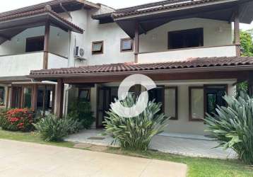 Casa à venda, 425 m² por r$ 3.200.000,00 - itaipu - niterói/rj