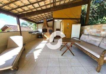 Casa com 3 dormitórios à venda, 220 m² por r$ 850.000,00 - pendotiba - niterói/rj