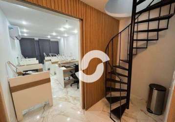 Sala à venda, 79 m² por r$ 600.000,00 - icaraí - niterói/rj