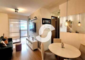 Apartamento com 2 dormitórios à venda, 73 m² por r$ 920.000,00 - icaraí - niterói/rj