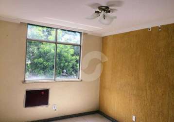 Apartamento com 2 dormitórios à venda, 53 m² por r$ 250.000,00 - santa rosa - niterói/rj