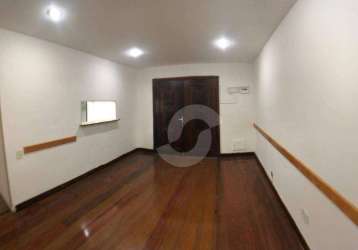 Sala, 168 m² - venda por r$ 400.000,00 ou aluguel por r$ 6.459,89/mês - centro - niterói/rj