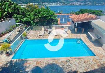 Casa à venda, 440 m² por r$ 2.600.000,00 - são francisco - niterói/rj