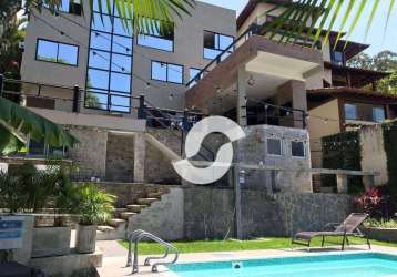 Casa à venda, 386 m² por r$ 2.200.000,00 - pendotiba - niterói/rj