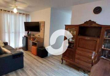 Apartamento com 2 dormitórios à venda, 60 m² por r$ 310.000,00 - fonseca - niterói/rj