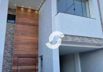 Casa à venda, 140 m² por r$ 880.000,00 - cafubá - niterói/rj