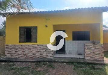 Casa com 2 dormitórios à venda, 86 m² por r$ 300.000,00 - inoã - maricá/rj