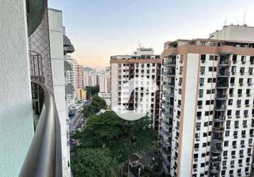 Apartamento com 3 dormitórios à venda, 83 m² por r$ 630.000,01 - santa rosa - niterói/rj